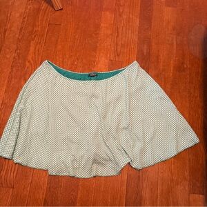 Flowy green Patterned Women’s skort